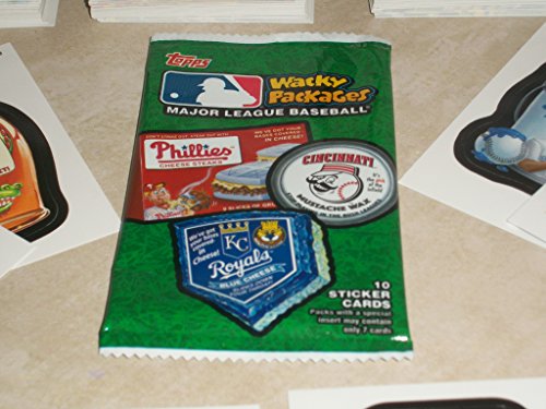 2016 WACKY PACKAGES Baseball Series LOT of Thirty Different Stickers