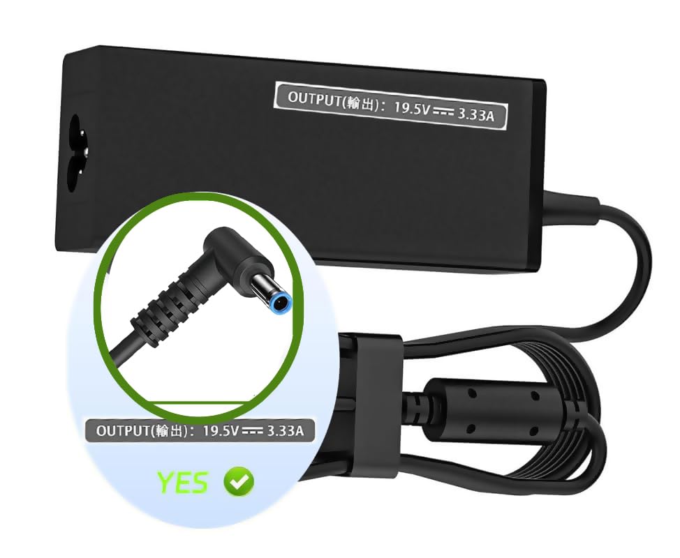 See full amazon price history chart for 65W Laptop Charger for HP EliteBook 840-G5 840-G4 850-G4 820-G4 840-G3 850-G3 820-G3 745-G3 725-G3 755-G3 725-G3 725-G4, Output 19.5V 3.33A, Pin:4.5×3.0mm (Blue Tip) with Power Cord 65W Laptop Charger for HP EliteBook 840-G5 840-G4 850-G4 820-G4 840-G3 850-G3 820-G3 745-G3 725-G3 755-G3 725-G3 725-G4, Output 19.5V 3.33A, Pin:4.5×3.0mm (Blue Tip) with Power Cord (B0D9YL3W1Y) Amazon Price History, Amazon Price Tracker