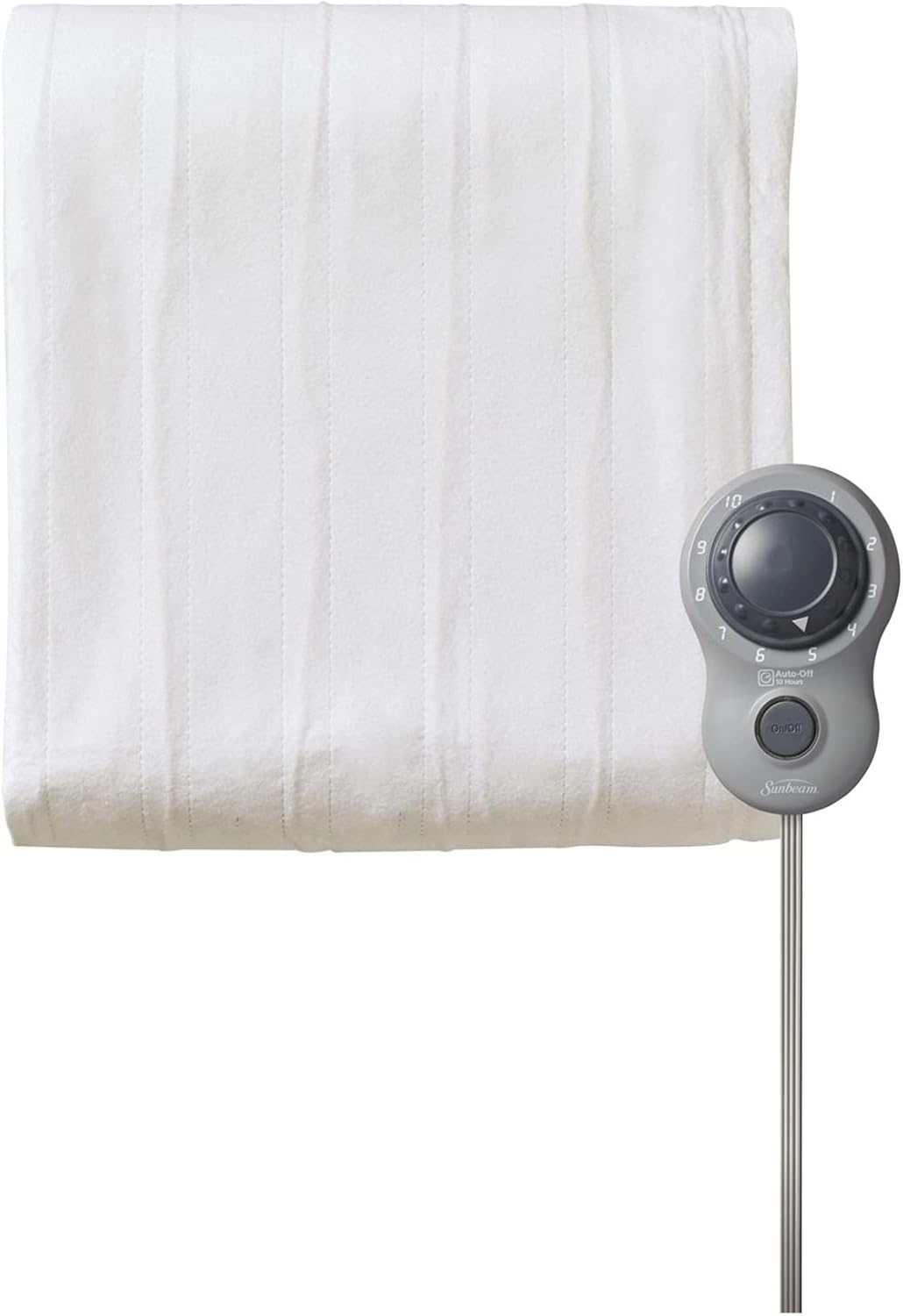 Sunbeam M0 Electric Mattress Pad, 13"x11", White 2 Piece