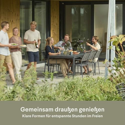 Eine Tischplatte, die dem Wetter standhält
