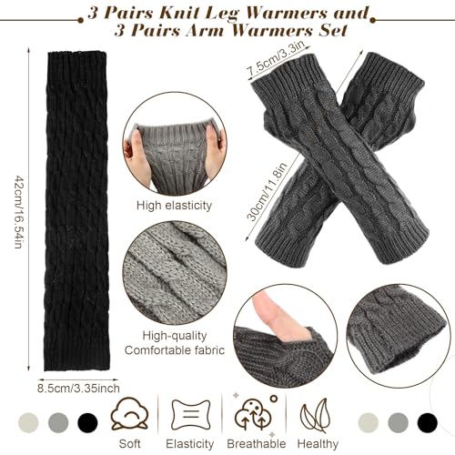 Image of Therwen 6 Leg Arm Warmers