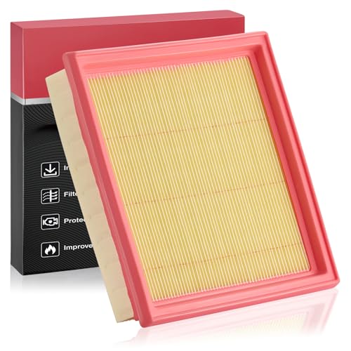 BDFHYK CA10544 Engine Air Filter Compatible with Nissan 350Z 370Z, Compatible with INFINITI G25 G35 G37 Q40 Q60 QX50 EX35 EX37, Replace# 16546JK20A