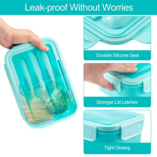 Caperci Classic Bento Box Adult Lunch Box For Older Kids thumb #2
