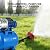 1HP Shallow Well Pump Tank Garden Water Pump Booster System, Pressurized Farm Irrigation, Automatic Water Booster Jet Pump or Home, Farm, Garden Irrigation & Water Transfer, Blue