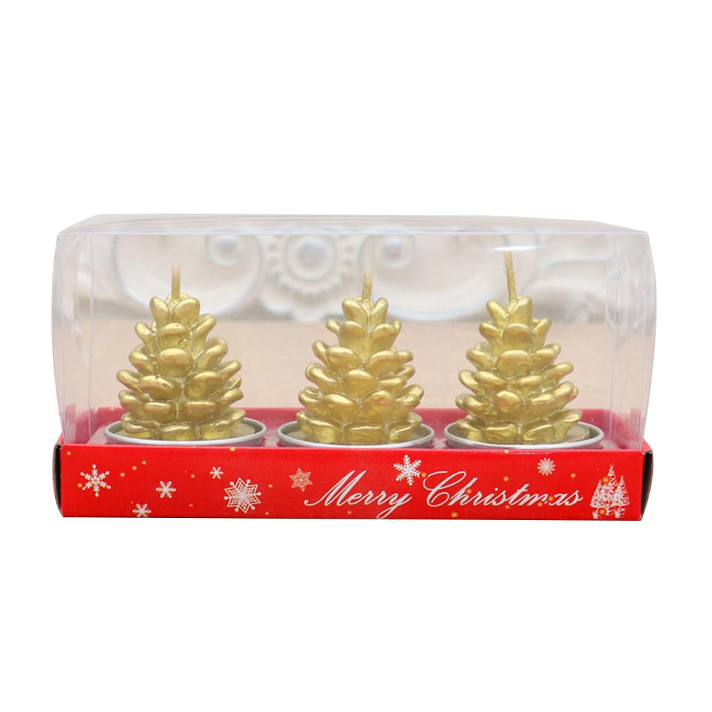Christmas Decorations Hotel Restaurant Scene Layout Painted Candles Christmas Decorations Atmosphere Props Painted Candles