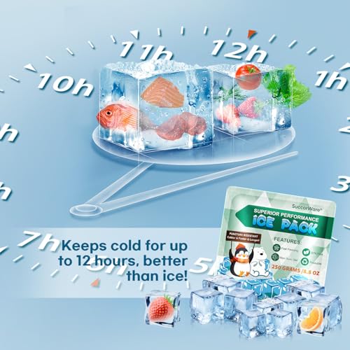 SuccorWare 5-Pack Reusable Ice Packs