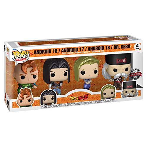 Funko Pop Android 16 protege tus figuras de caídas con este pack de vinilo Dragon Ball Z 4