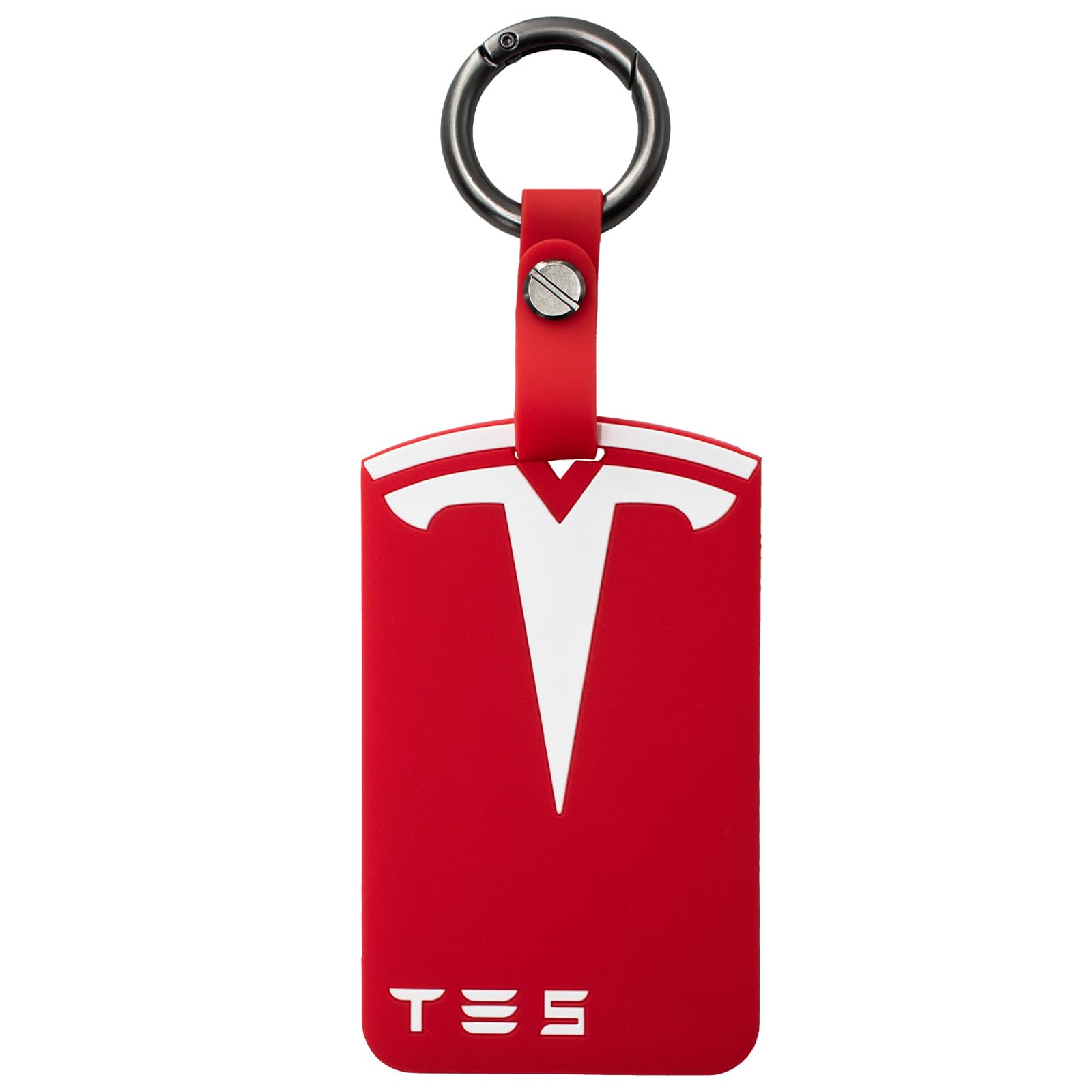 RYHX Portatarjetas para Tesla Model S/3/X/Y, llavero de silicona titular de la tarjeta llave Tesla Accesorios - 2