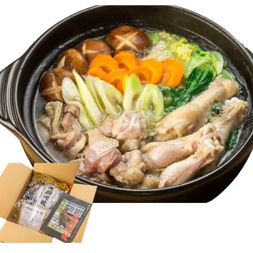 飛騨地鶏の水炊き鍋 3〜4人前 スープ・ラーメン付