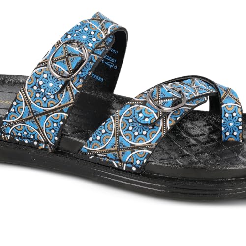 Image of WALKAROO Comfort Sandal For Women's|CloudStep Double-Density PU Sole - Ultimate Comfort|Stylish Casual Wear|WE2501