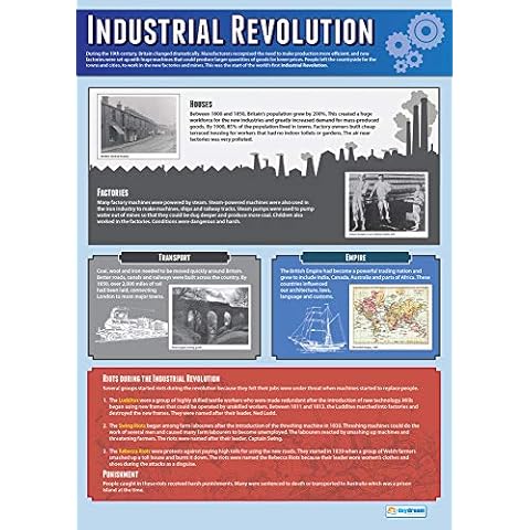 Cartel de la Revolución Industrial de Daydream Education Cover