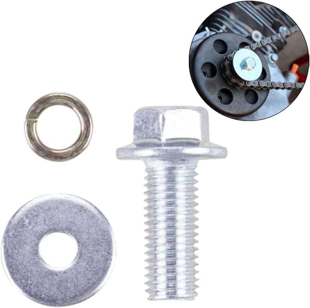 Grade 5 Go Kart Clutch Bolt Assembly Kit for Predator 212cc - Mounting Bolt, Fits Tecumseh & Briggs, Material, Tested Before Shipment, Advanced Technology