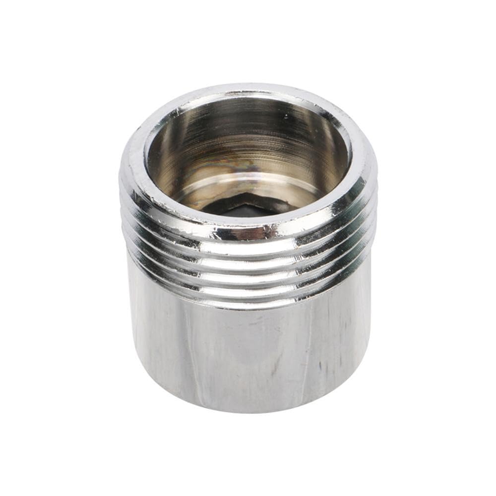 Adaptador reductor recto de latón con rosca hembra de 1/2" a rosca macho de 3/4" G1/2 G3/4 para grifo de lavadora.