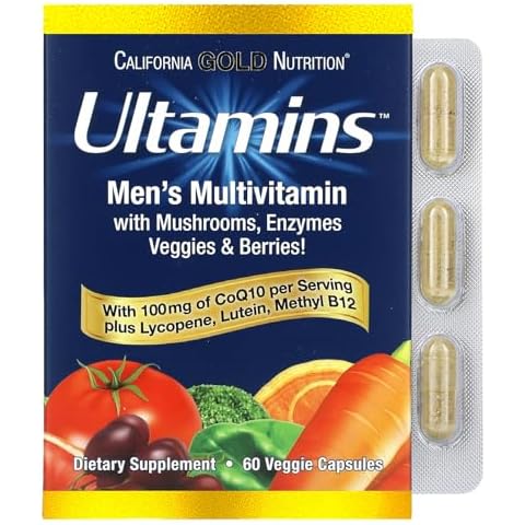California Gold Ultamins Men's Multivitamin Cover