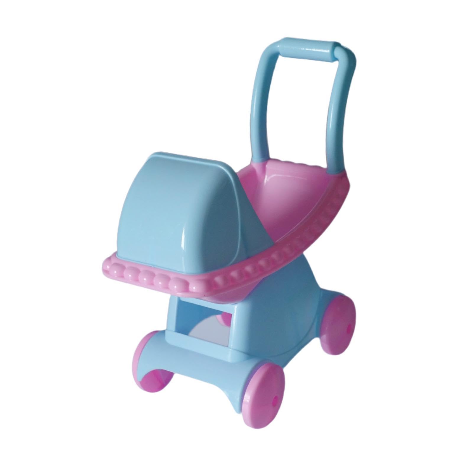 Club Bollywood®Pretend Baby Doll Strollers Gift Smulation Baby Trolley for Party Boys Girls Pink|Baby|Toys for Baby|Developmental Baby Toys-image-45