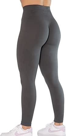AUROLA CAMO Collection Workout Leggings for Women Subtle Logo Seamless Scrunch Gym Tights Yoga Running Active Pants