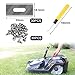 Rasenmäherklingen,Messer Klingen, Husqvarna Automower McCulloch Flymo Kompatible Mähroboter Messer NMBCH(30 Stück)