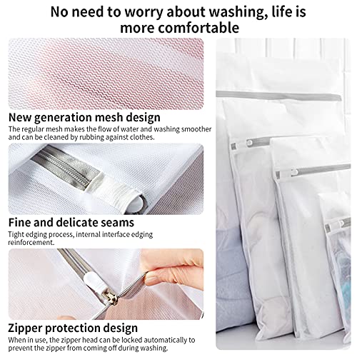 Mdsxo HU-XI-192 10 Pack Mesh Laundry Bags thumb #3