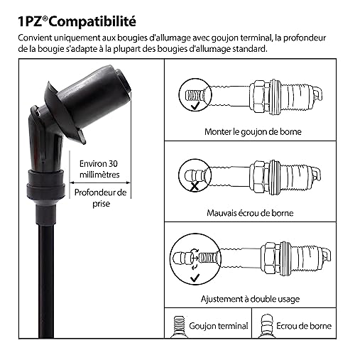 1PZ KB5-CO3 Zündspule Ersatz für Peugeot Buxy Citystar, Django, Elyseo, Elystar, JetForce, Kisbee, Looxor 50cc