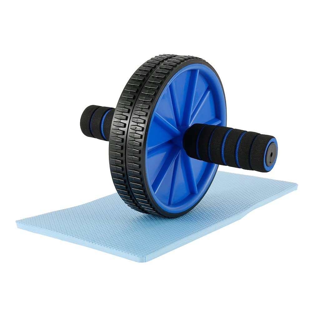 COOLBABYAbdominal Muscle Trainer AB Roller Abdominal Wheel Roller Exercise Wheel Gym Home Fitness Sport Exercise Building Equipment Tool
