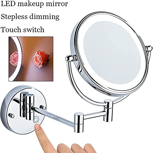 Miroir lumineux mural extensible pour simplifier votre routine beauté - 3