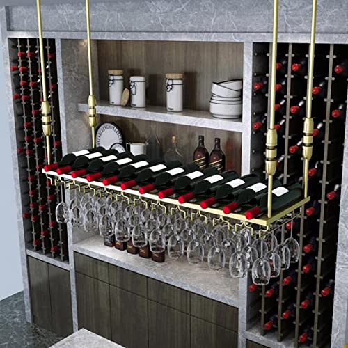 Casiers à vin muraux en métal et fer forgé durable - 2