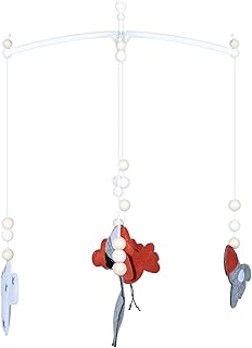 TOYANDONA Berço Sinos De Vento Decoração Do Quarto Miú Decoração Do Bebê Berço Ornamento Berço Do Bebê Móvel Fornecimento Do Bebê Pingente Feltro Quarto Das Crianças Berço Carrilhão