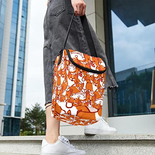 Bolsa de almuerzo pequeña reutilizable para evitar comidas pesadas 7