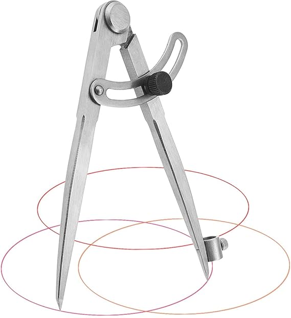 Rayong 8 Inch Professional Woodworking Compass Large Compass Drawing Compass Scribing Compass