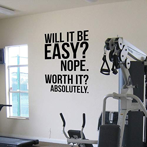 ARWY gym wall stickers Absolutely.fitness motivation Wall Quotes poster