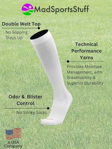MadSportsStuff Pro Line Under Stirrup Sanitary Liner Baseball Socks3