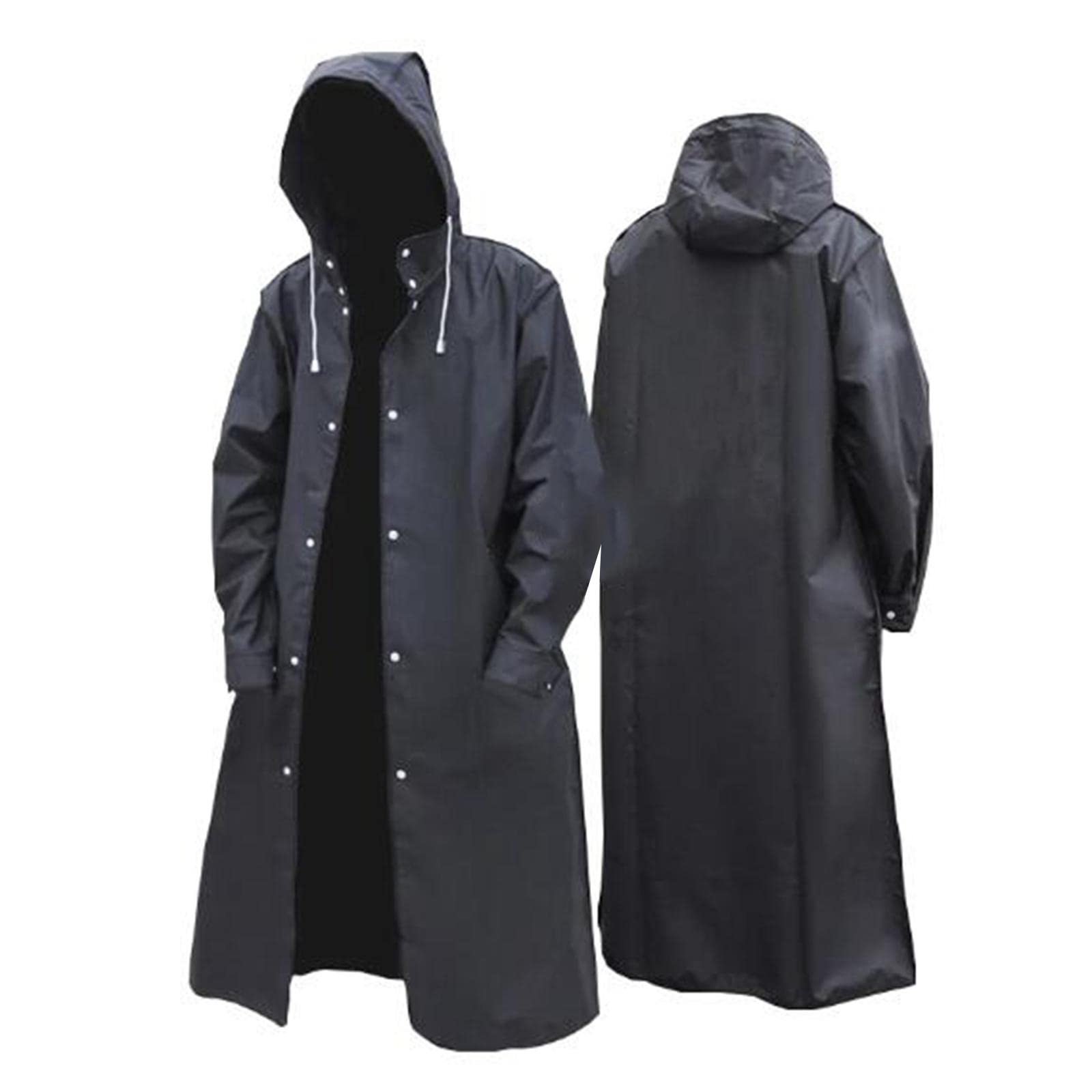 Poncho Réutilisable pour Hommes et Femmes, Séchage Rapide, Idéal pour La Randonnée et La Pluie.