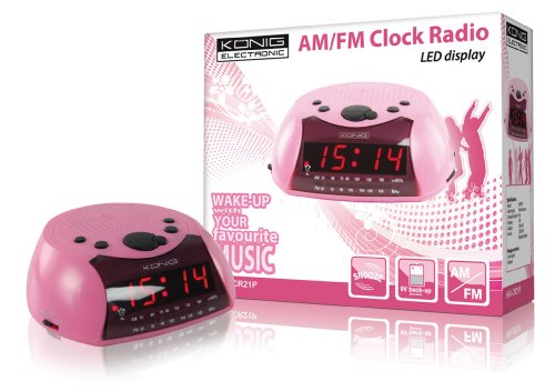 Preisvergleich Produktbild König HAV-CR21P Radiowecker (UKW-Tuner)