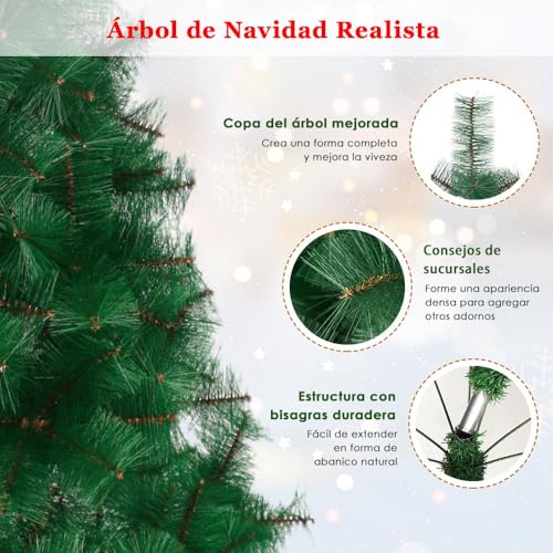 La mejor comparación de Pino navideño los 5 mejores. 17 Imagen adicional