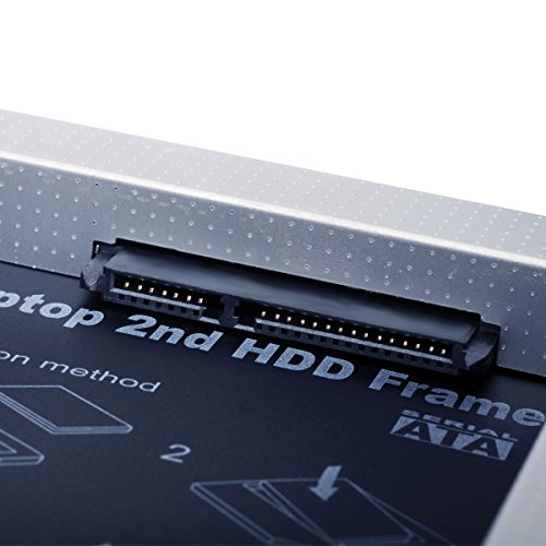 QUMOX Laptop secondo Hard Drive DVD Bay Caddy 12,7 millimetri SATA a SATA F ACER / ASUS / DELL / TOSHIBA