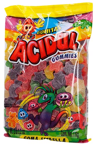 Acidul gummy star candy 1 Kg bag