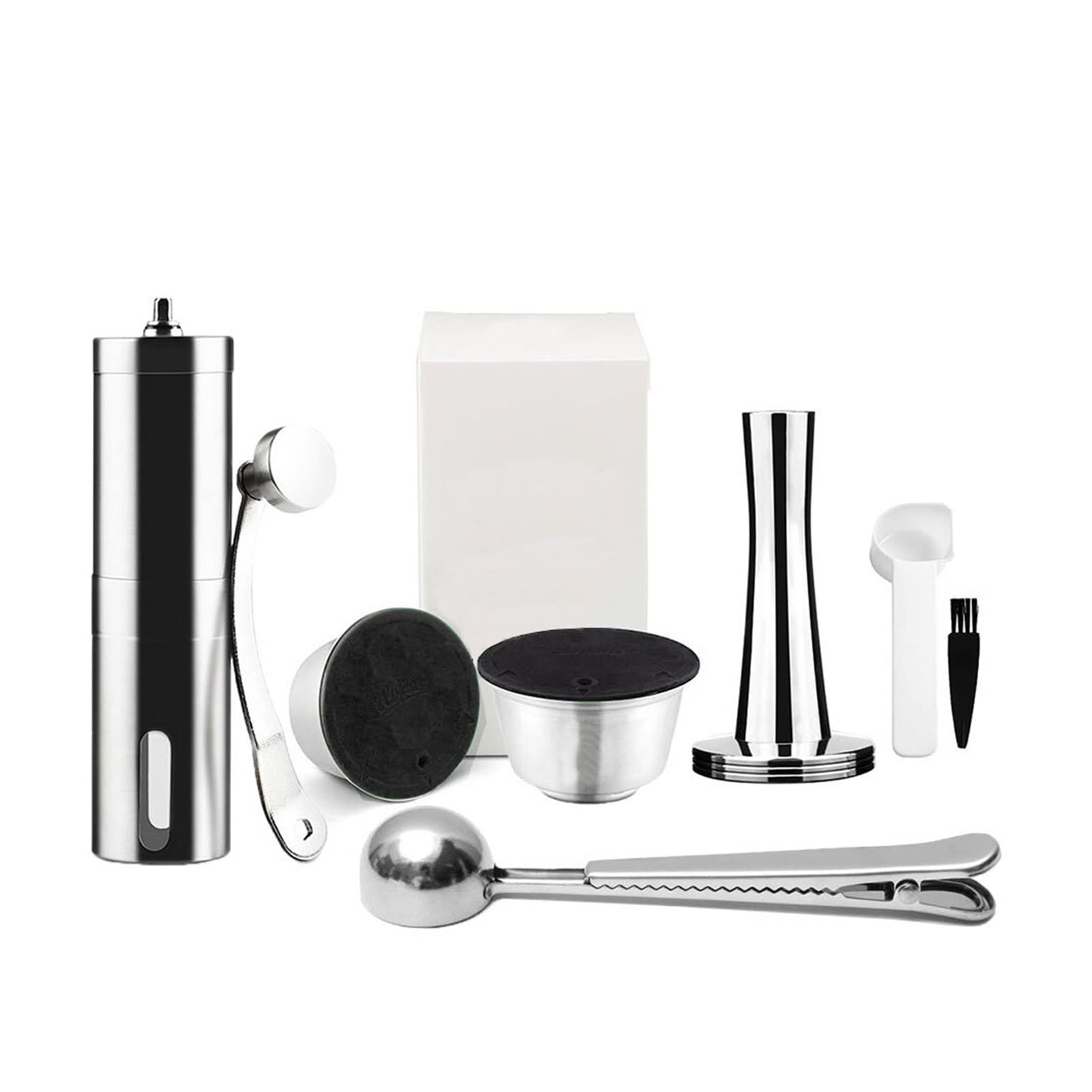 YUYUOR Coffee Capsule Fit For Nespresso Pod Fit For Nespresso Vertuoline Fit For Cafissimo Fit For Dolce Gusto Coffee Filter (Color : Chocolate)