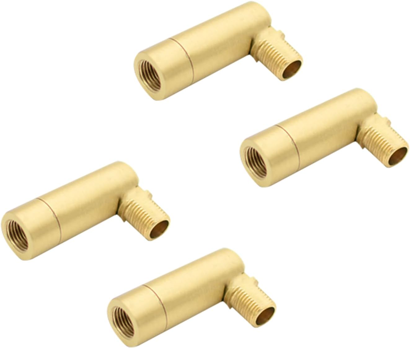 4 Pcs Brass Adjustable Angle Lighting Fitting Universal Head Accessories Modern Style for Table Lamp Ceiling Light Wall Sconce