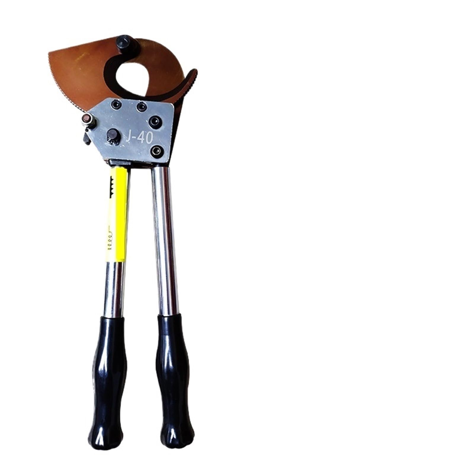 Ratchet Cable Cutter Ratchet Cable Cutter Max 300mm² Manganese Steel Copper Wire Cutting Tools Cu/Alu Electrical Plier for Copper Aluminum Armored(J-40)