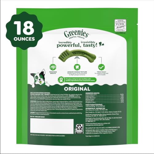 Greenies Large Natural Dental Dog Treats, Original Flavor, 12 Count - image 9