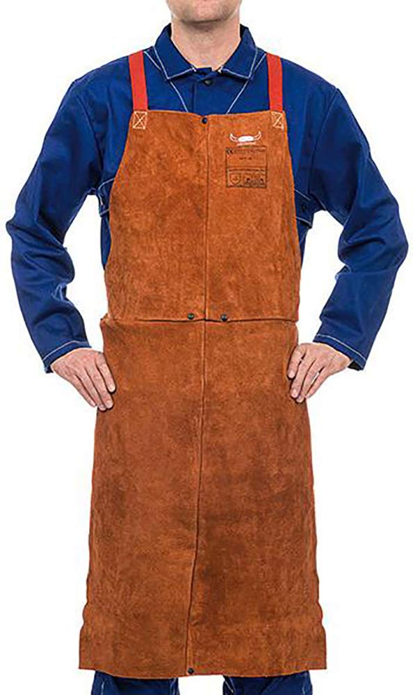 Weldas 44-7142 W Schuerze Lava Brown L.ca. 107 braun Rindspaltleder 1 St M