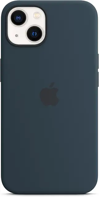 Coque Apple iPhone 13 en Silicone avec MagSafe - Bleu Abysse