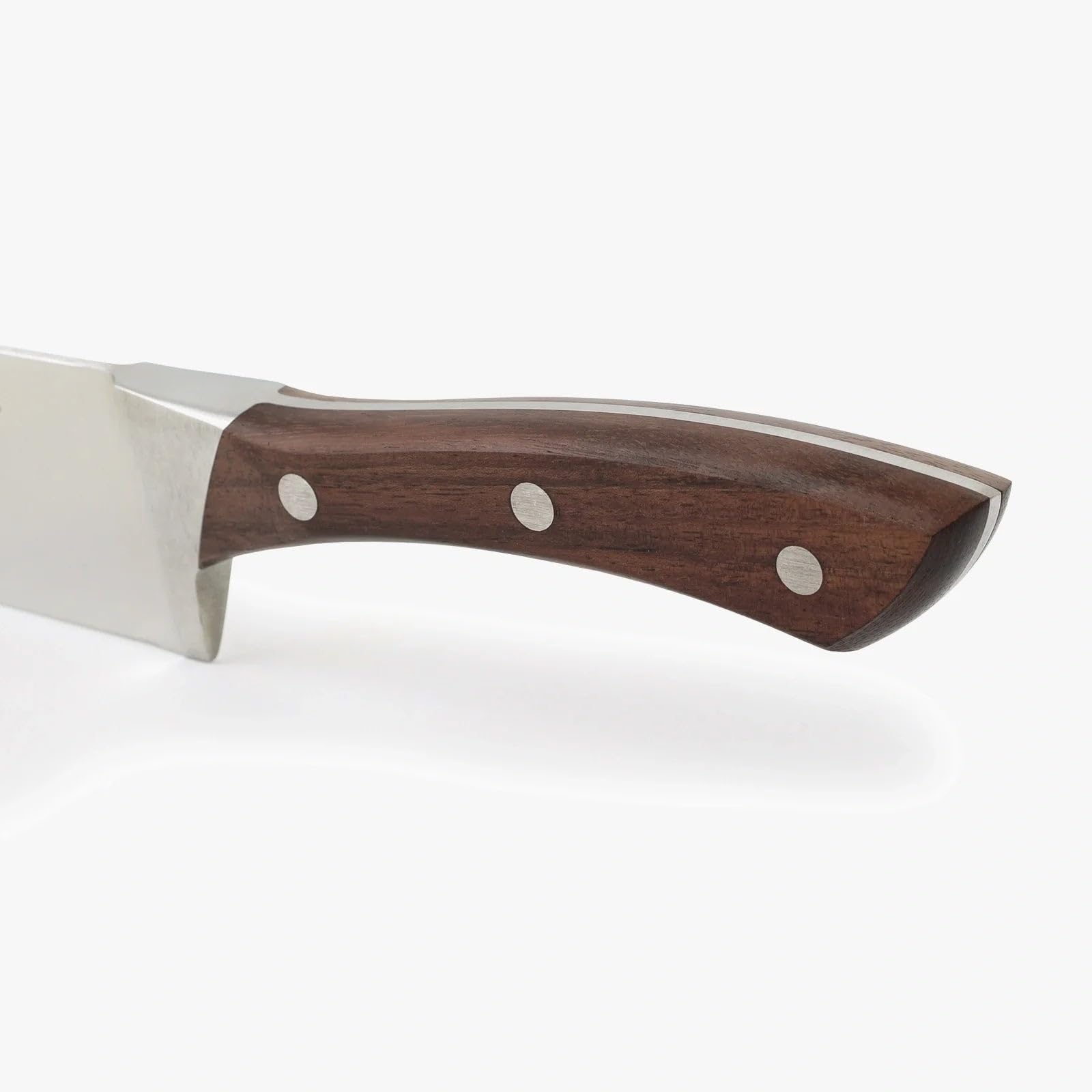 Arcos Cuchillo Chef Acero Inoxidable Nitrum y Hoja 200 mm. Cuchillo cocina profesional multipropósito. Mango ergonómico polioximetileno POM y madera palisandro. Serie Natura.