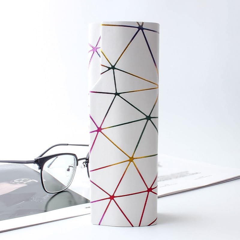 Brillenetui, tragbares Retro-einfaches Sonnenbrillenetui, Sonnenbrillen-Aufbewahrungstasche, geeignet for Frauen, Männer, Kinder, klassisch Brillenetui für Damen