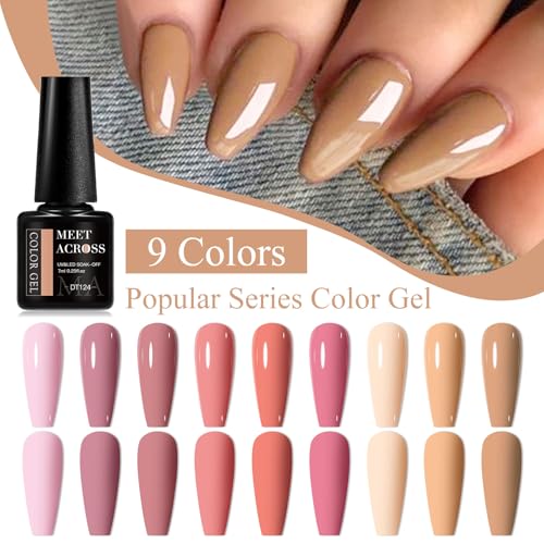 Set de 12 esmaltes de uñas en gel MEET ACROSS miniatura 5