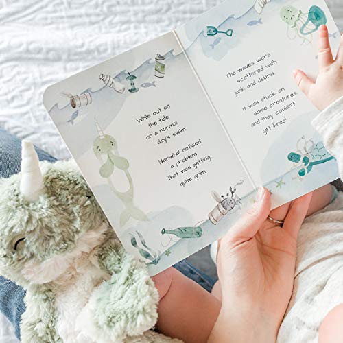 Slumberkins-Narwhal-Snuggler-Promotes-Growth-Mindset-Cuddly-Interactive-Creatures-for-Ages-0