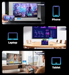 FPD 32 Inch Smart TV 720p HD Powered by Tizen OS Compatible with Samsung TV Plus, Dolby Audio, HDR 10, Gaming Hub, SmartThings, Voice Control, Built-in Miracast, Flat Screen Television (AT32-P1, 2026)