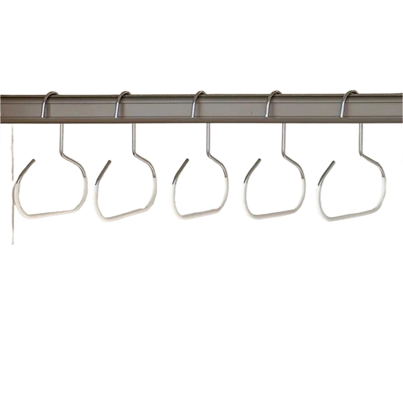 TRRYUIP Hat Storage Circle Ring Hat Hanger Baseball Cap Organizer 8 Hats Display Rack Scarf Towel Tie Storage Holder For Bedroom(White-5pcs)