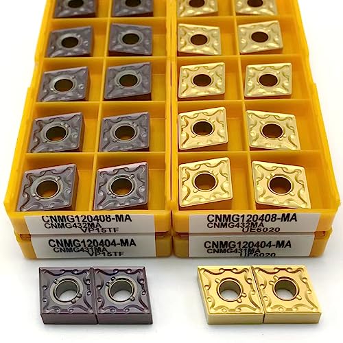 Herramientas de torno 10 piezas CNMG120408 carburo miniatura 2