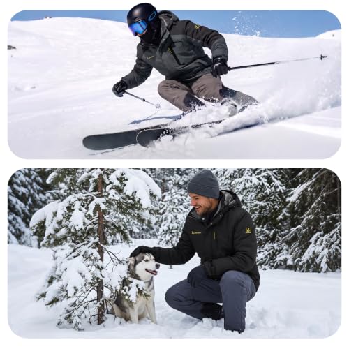 Image of Mens Winter Coats Puffer Waterproof Ski Insulated Jacket